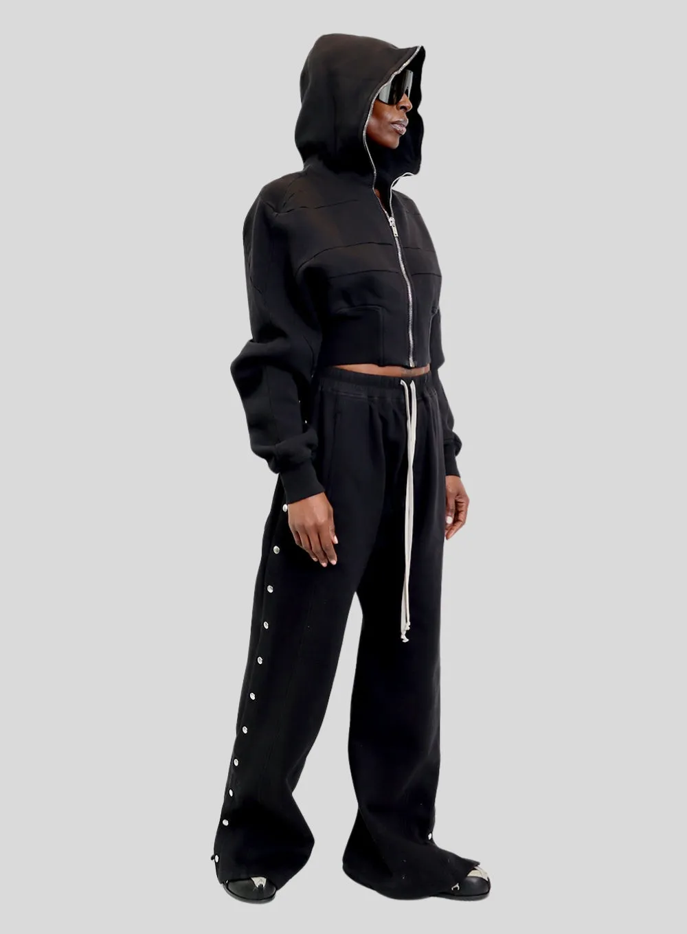 RICK OWENS DRKSHDW | Collage Gimp Hoodie