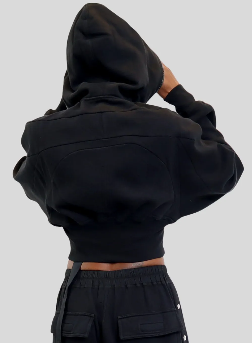 RICK OWENS DRKSHDW | Collage Gimp Hoodie