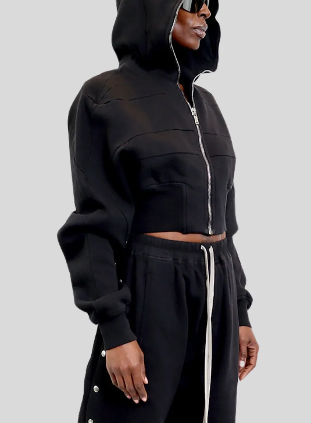 RICK OWENS DRKSHDW | Collage Gimp Hoodie