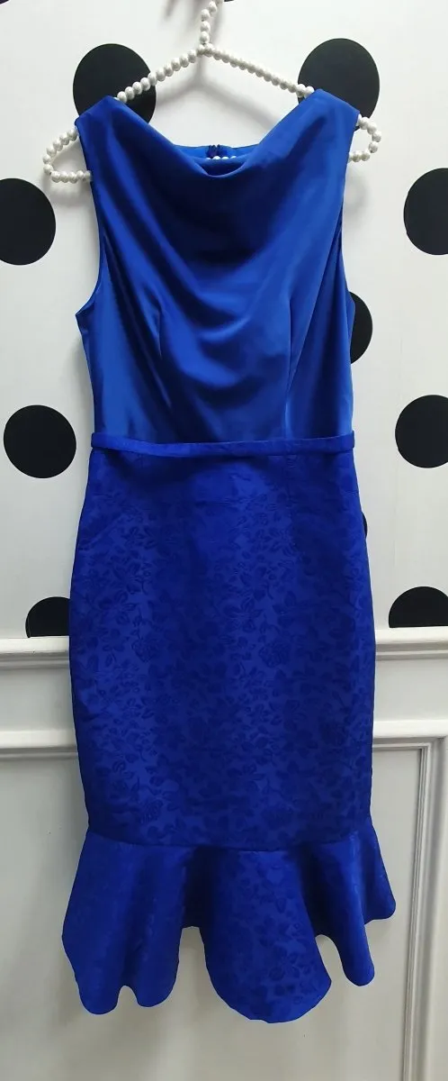 SA Sleeveless Cowl Neck Midi Dress