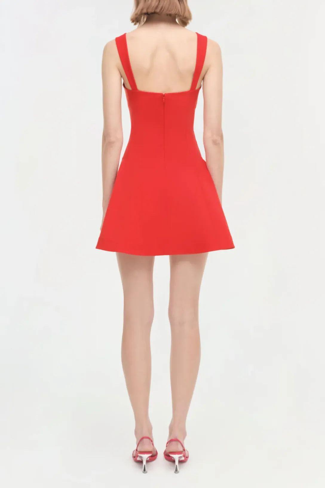 Sadie Mini Dress | Fiery Red