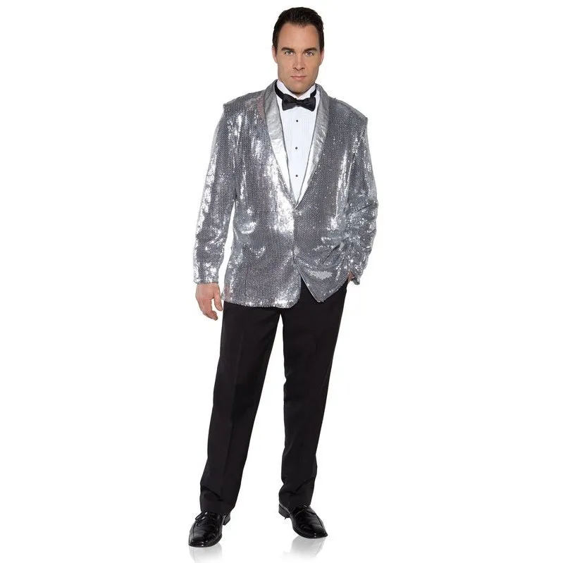 Sequin Jacket Silver (Uw)