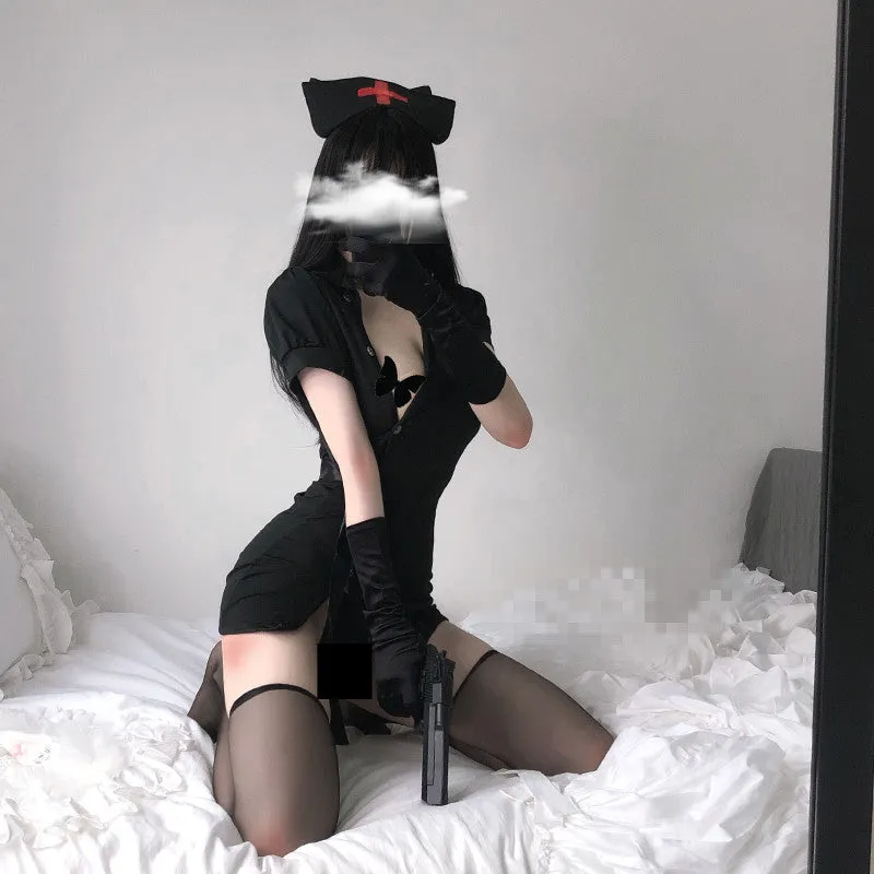 Sexy nurse suit short skirt suit YC21891