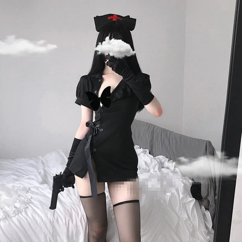 Sexy nurse suit short skirt suit YC21891