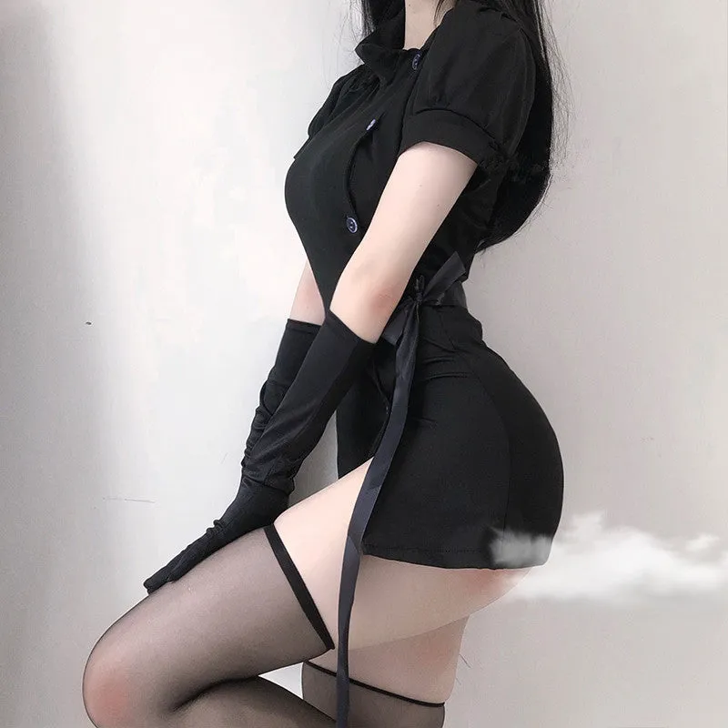 Sexy nurse suit short skirt suit YC21891