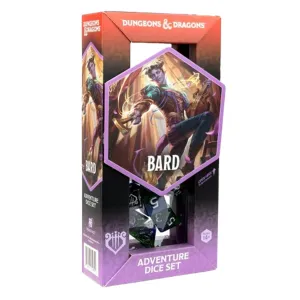 Sirius D&D Adventure Dice - Bard - Blue