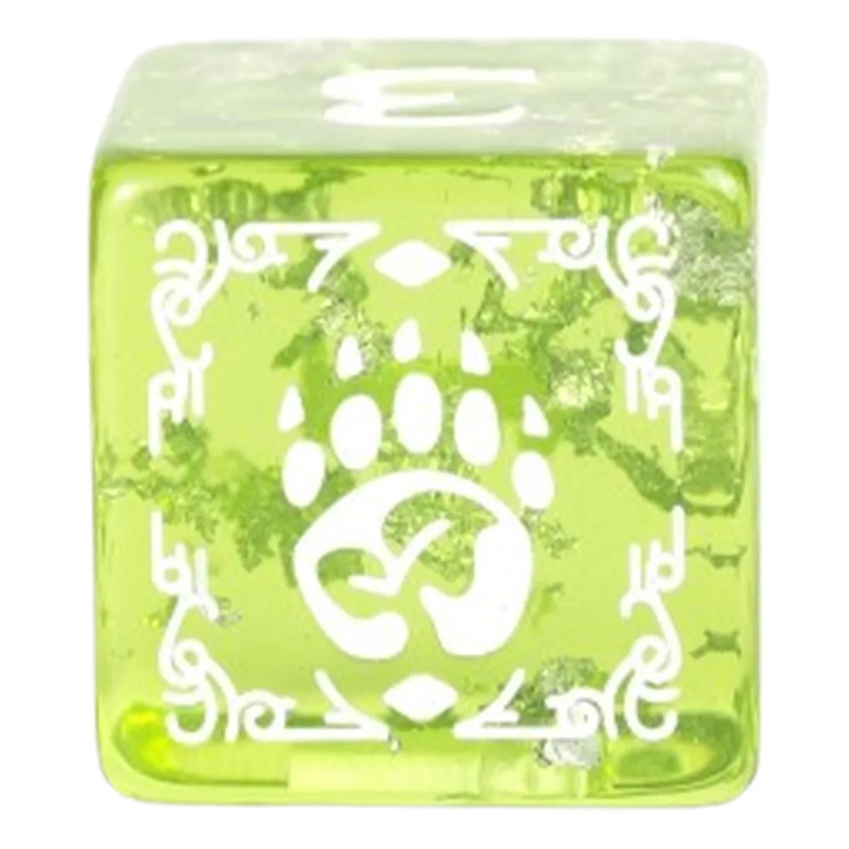 Sirius D&D Adventure Dice - Druid - Green