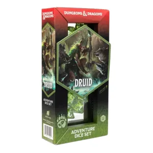 Sirius D&D Adventure Dice - Druid - Green