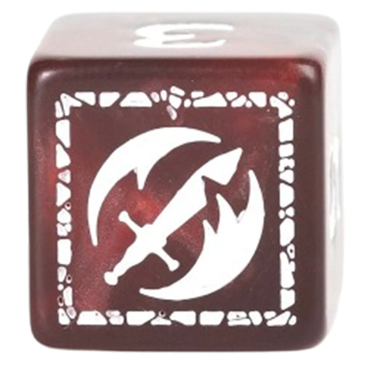 Sirius D&D Adventure Dice - Fighter - Red
