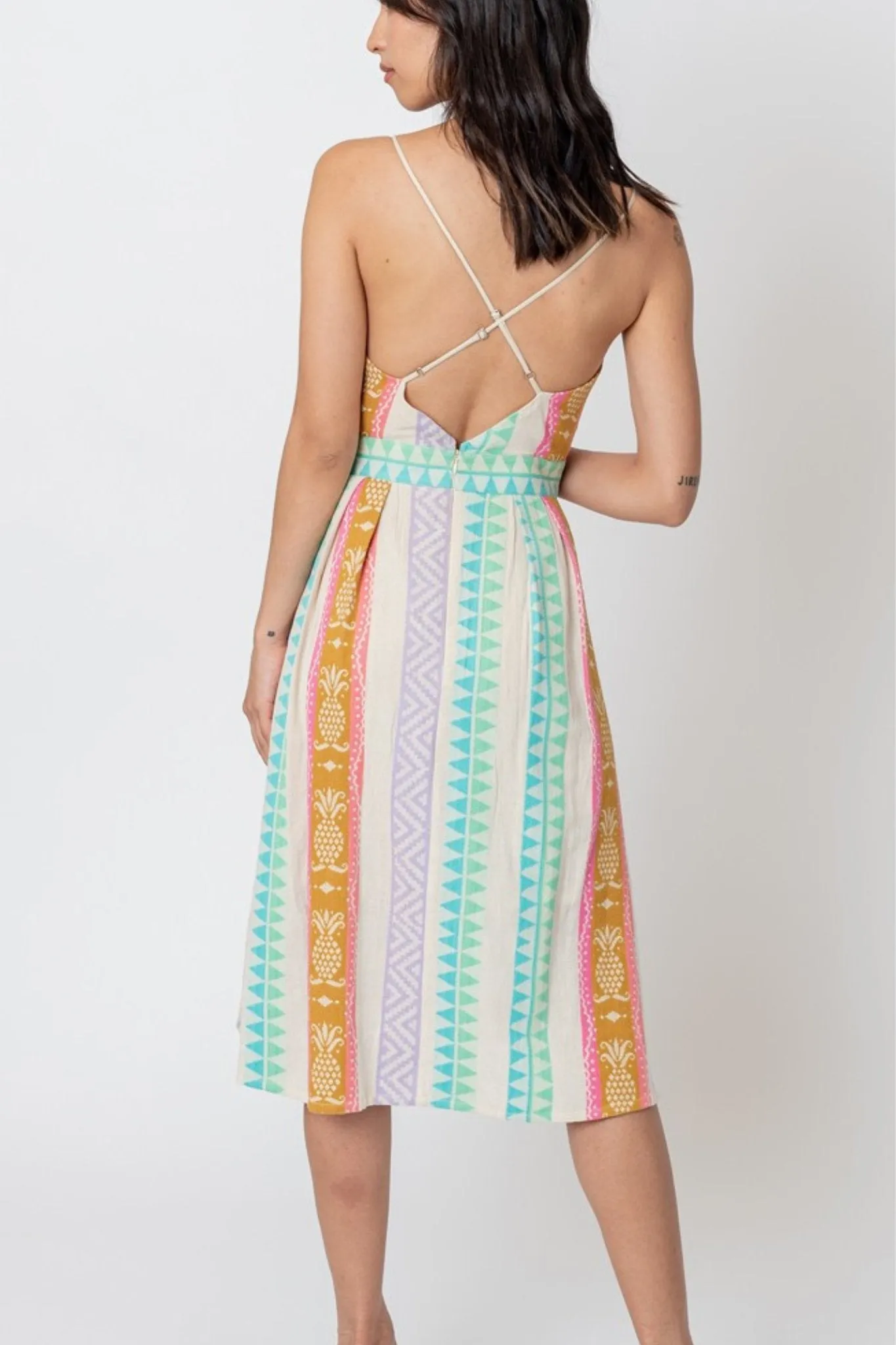 Sound of Spring Midi Dress