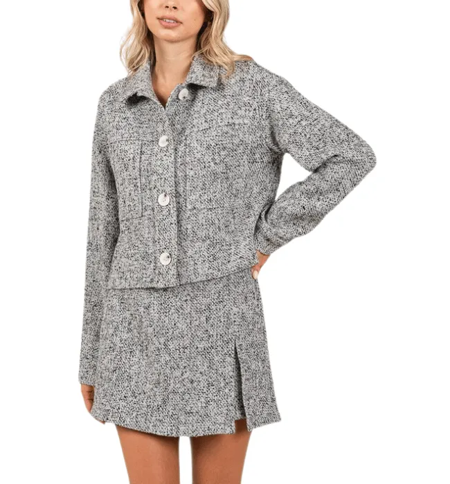Spring Cropped Shacket