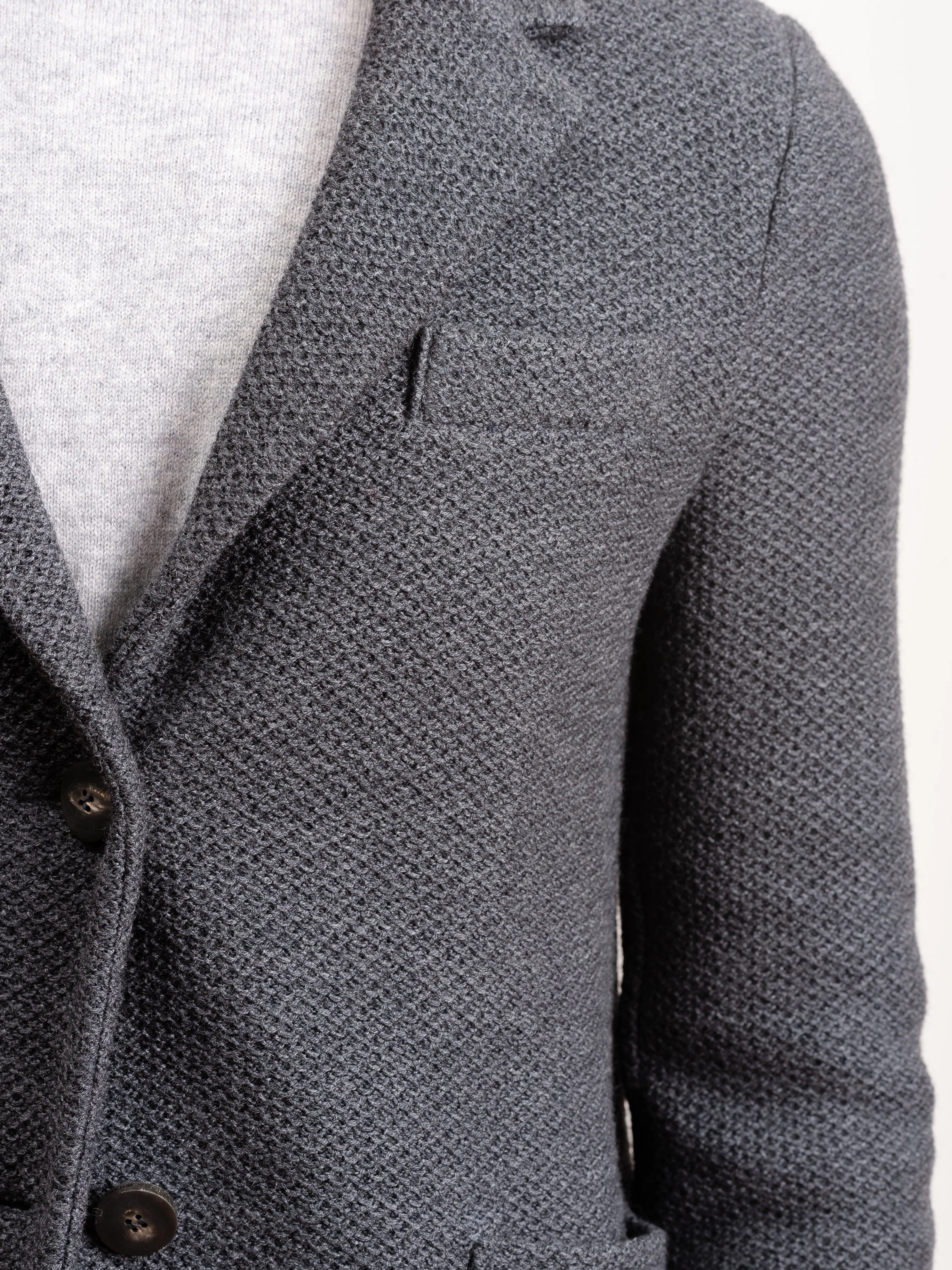 stand up collar boyfriend blazer