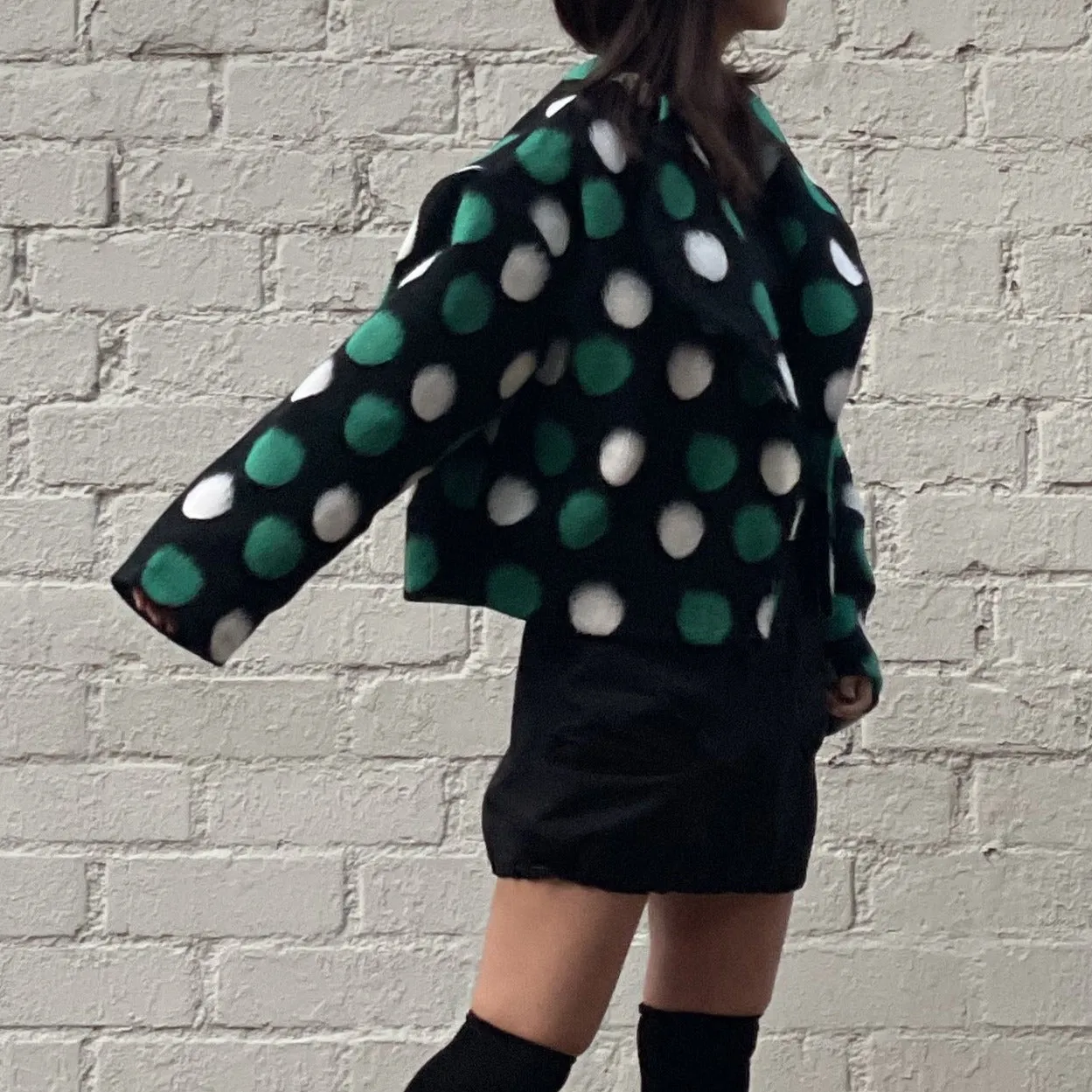 [STUDIO Collection] DOT Coat Black