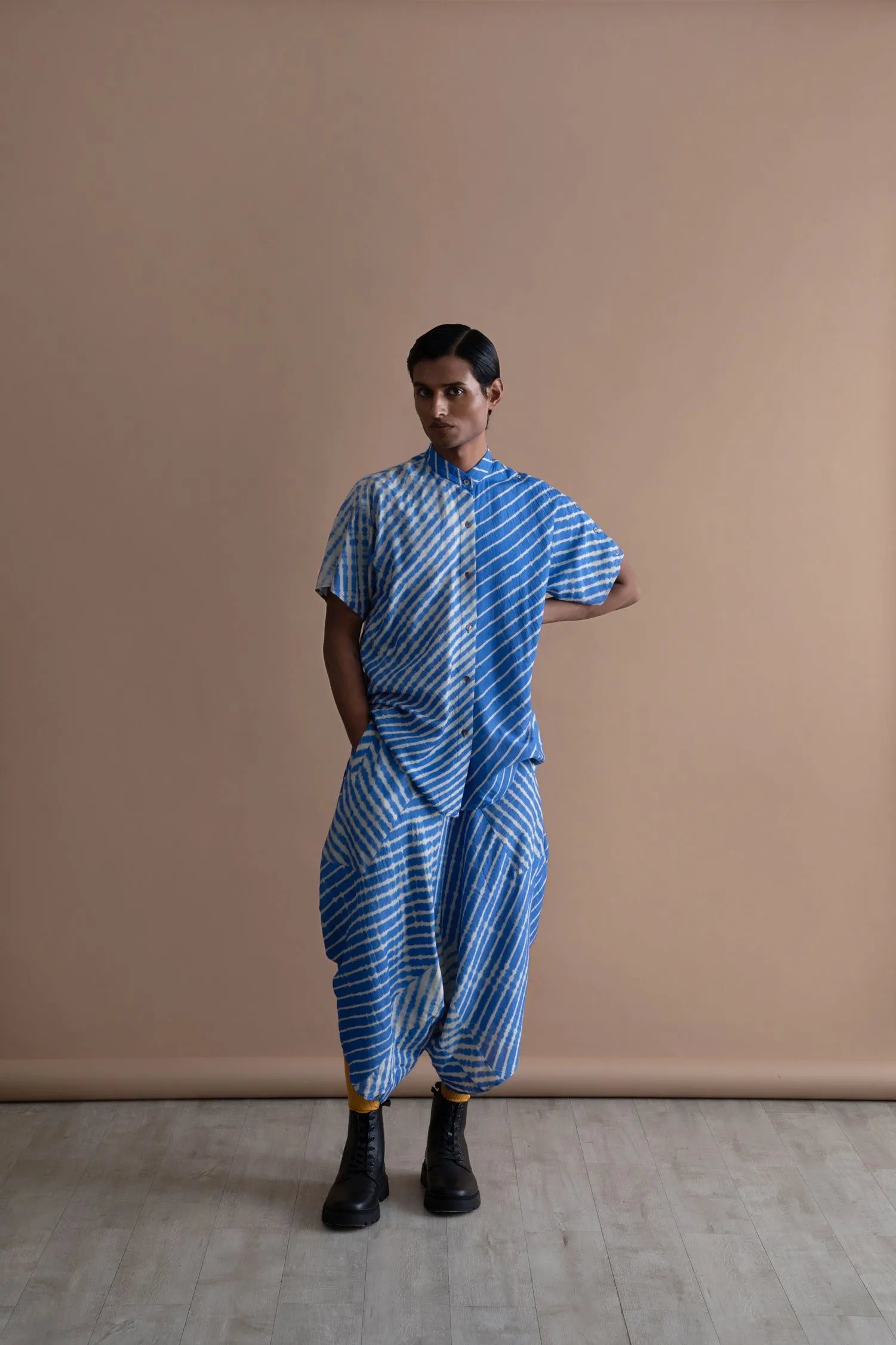 Summer Dhoti Denote Tussar Silk Fashion Edit Kai-21 Urvashi Kaur