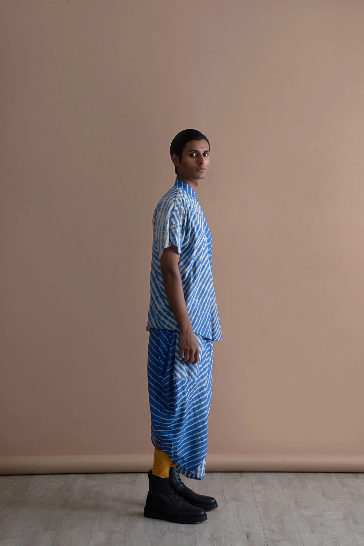 Summer Dhoti Denote Tussar Silk Fashion Edit Kai-21 Urvashi Kaur