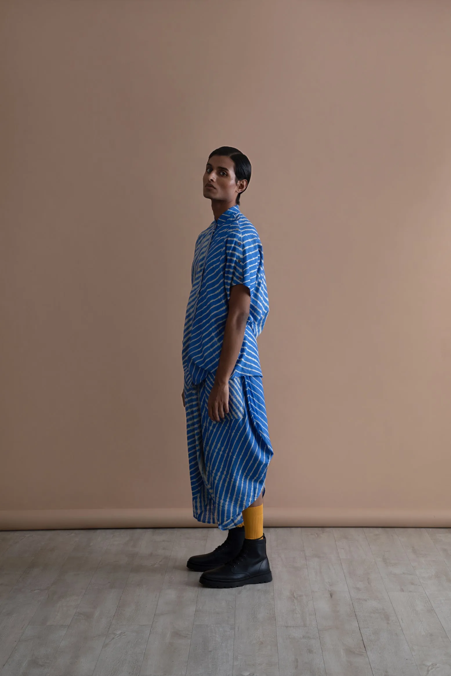 Summer Dhoti Denote Tussar Silk Fashion Edit Kai-21 Urvashi Kaur