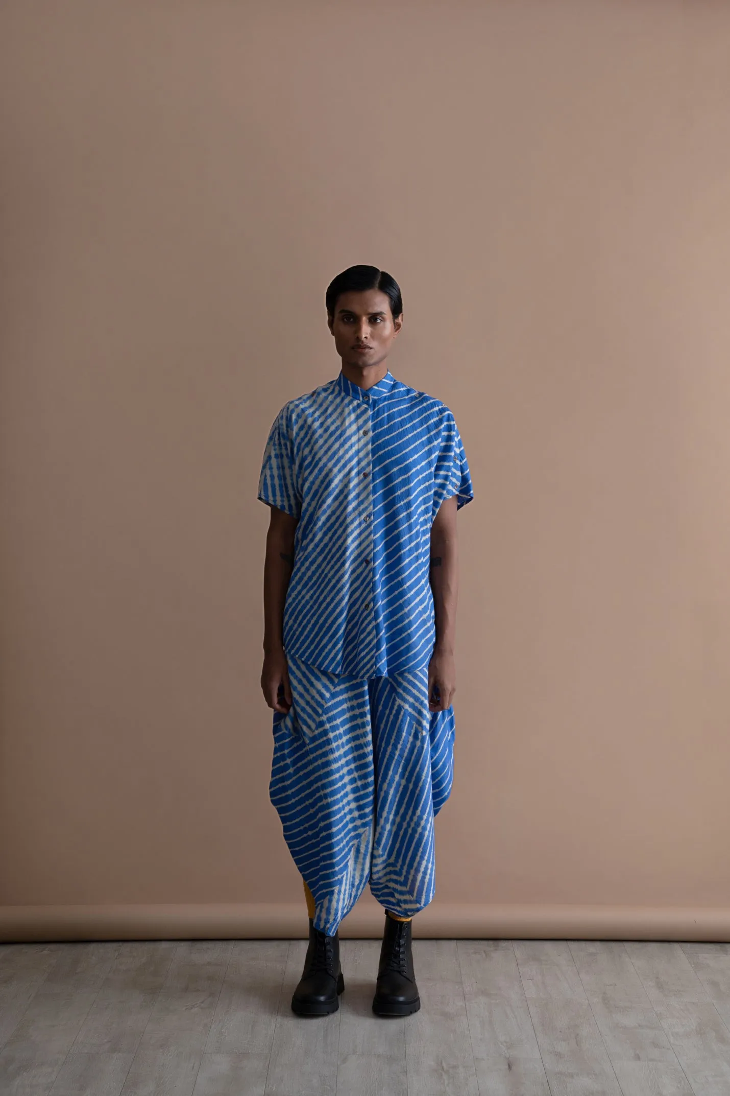 Summer Dhoti Denote Tussar Silk Fashion Edit Kai-21 Urvashi Kaur