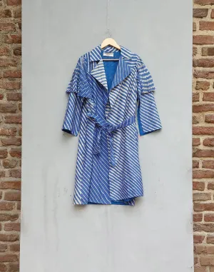 Summer Dress Fleur Trench Tussar Silk Fashion Edit Kai-05A Urvashi Kaur