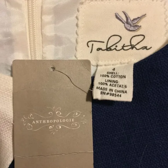 Tabitha (Anthropologie) BL Motif Dress – 4 - NWT