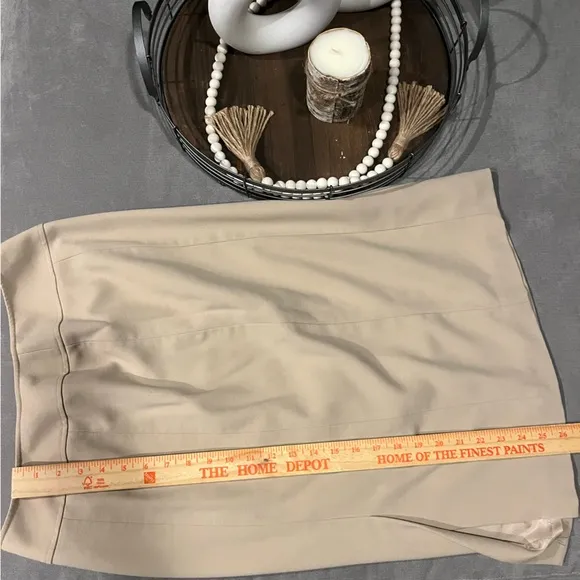 🔥TALBOTS 3 PIECE SUIT!Color:TAN,SIZE/10 Skirt, Pants &amp; Jacket Full Lined! Nice!