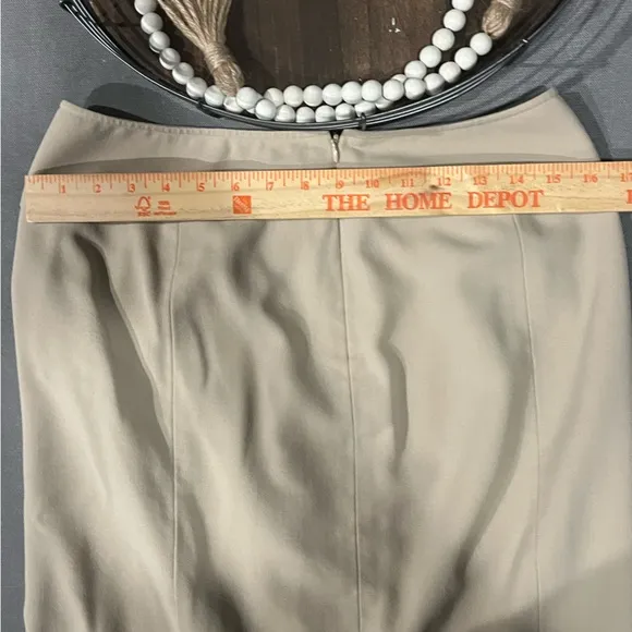 🔥TALBOTS 3 PIECE SUIT!Color:TAN,SIZE/10 Skirt, Pants &amp; Jacket Full Lined! Nice!