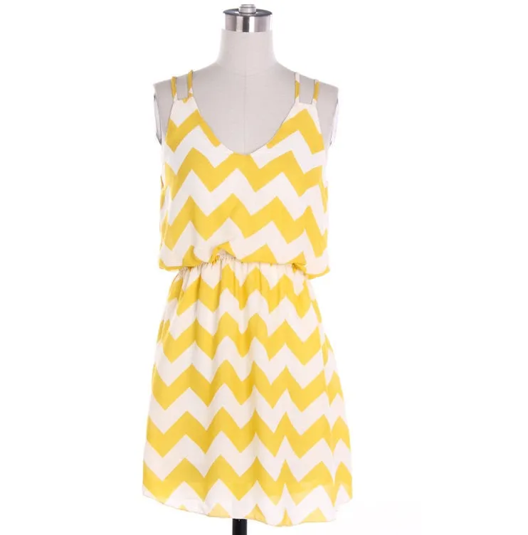 Tank Top Chevron Dress