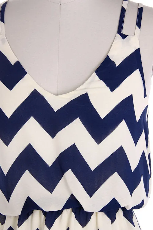 Tank Top Chevron Dress