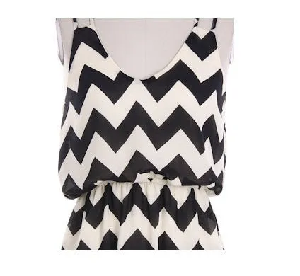 Tank Top Chevron Dress