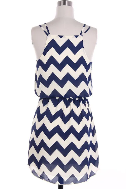 Tank Top Chevron Dress