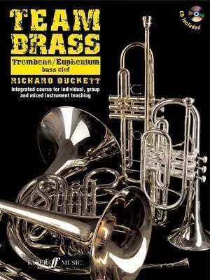 TEAM BRASS TROMBONE/EUPH WITH CD BC