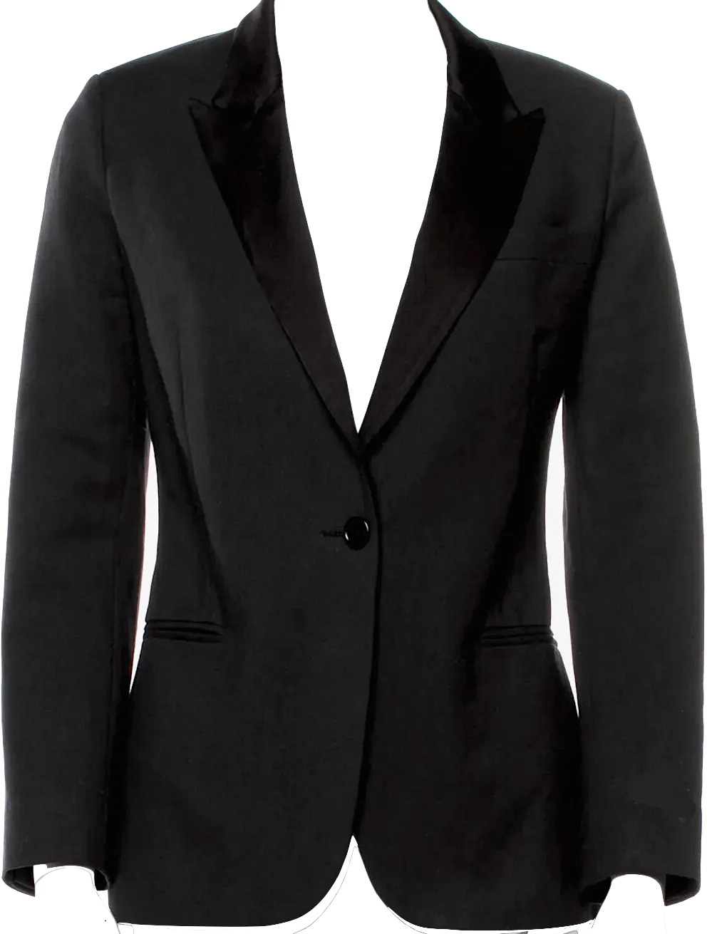 Ter et Bantine Paris. Black Cotton/Elastane Blazer