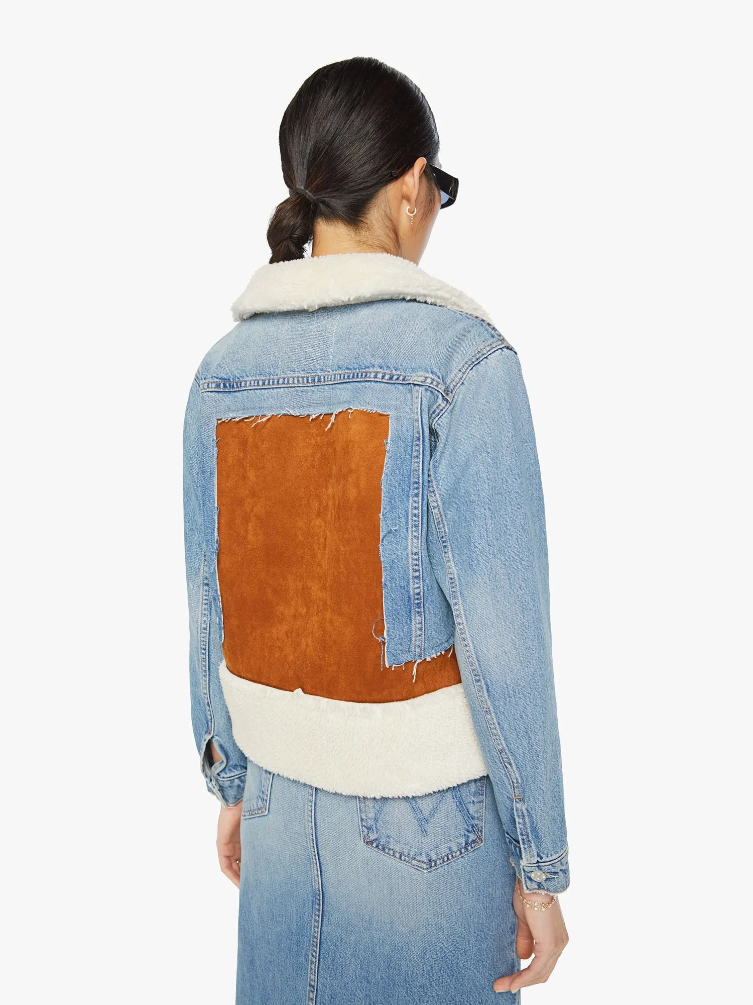 The Cut And Paste Mixed Media Jacket