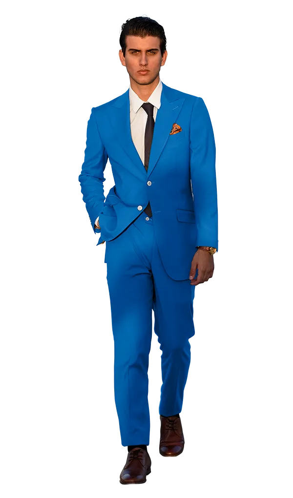 The Regal Teal Suit