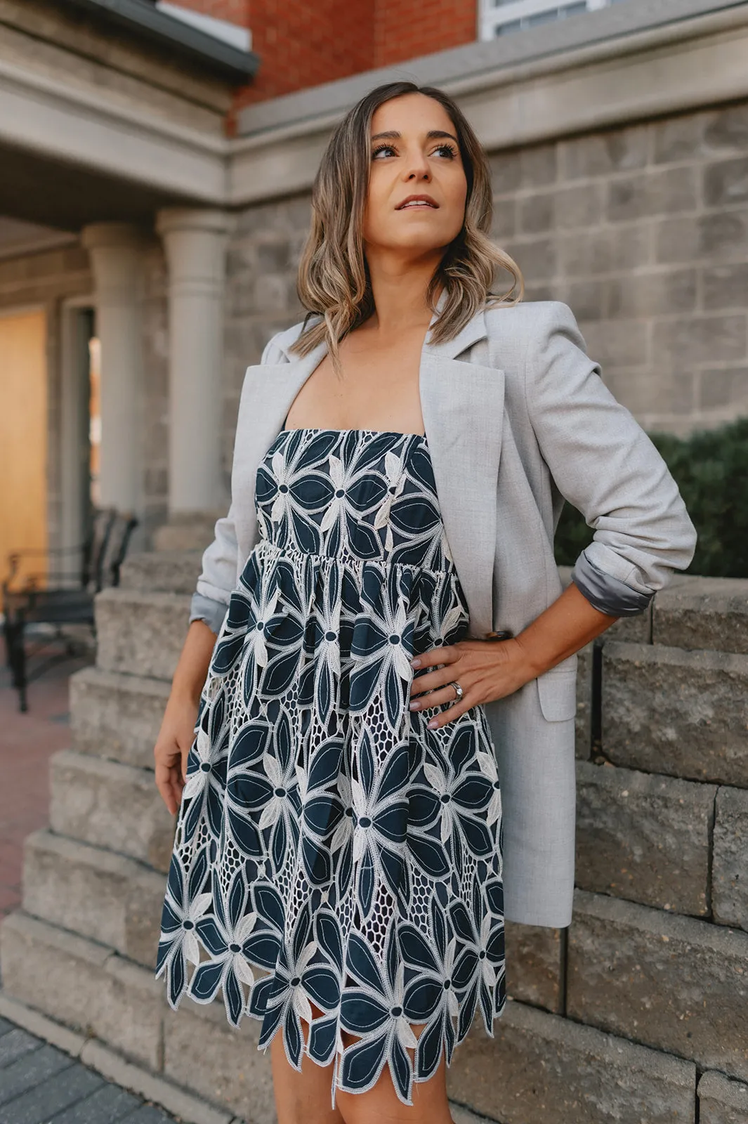 The Wadina Blazer by Inwear - Light Grey Melange - PLUS