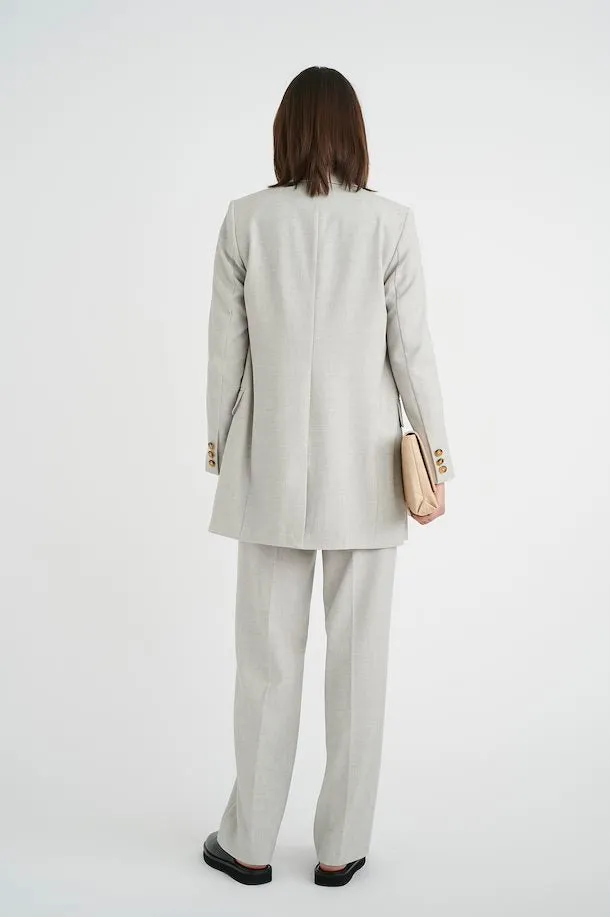 The Wadina Blazer by Inwear - Light Grey Melange - PLUS
