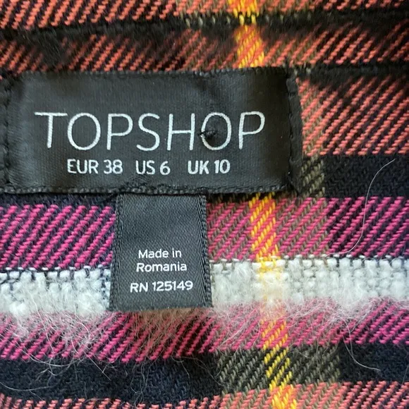 Topshop Brushed Check Blazer ASO Jeannie Mai on The Real