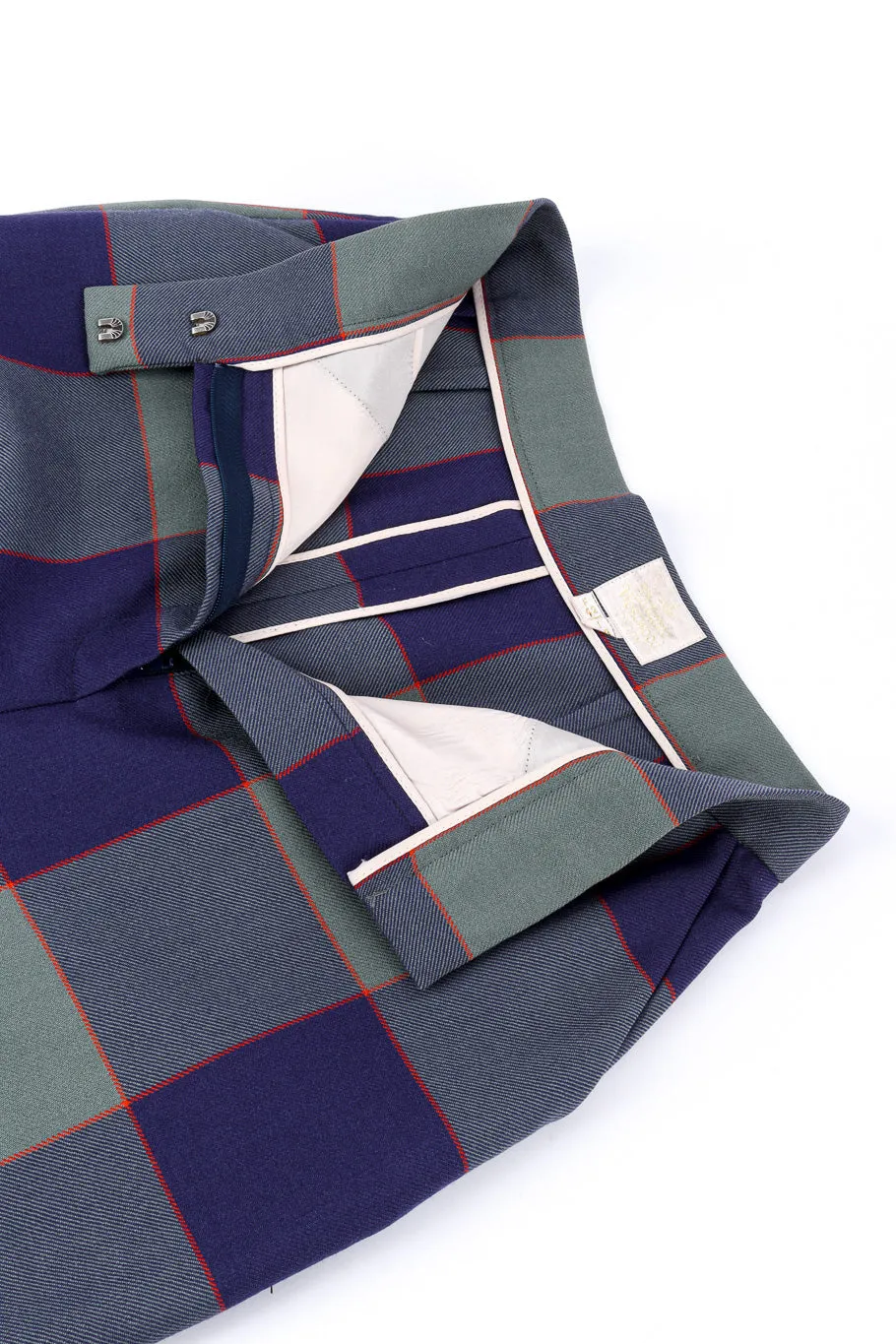 Velvet & Wool Plaid Suit