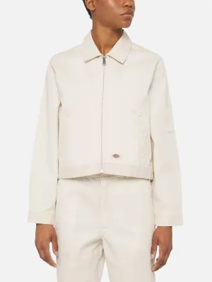 W Unlined Cropped Eisenhoswer Jacket - Whitecap Grey