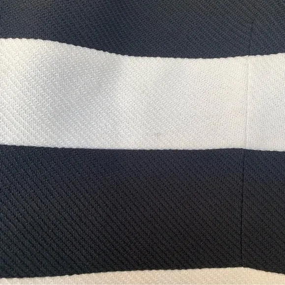 White House Black Market Cropped Striped Jacket Size 0