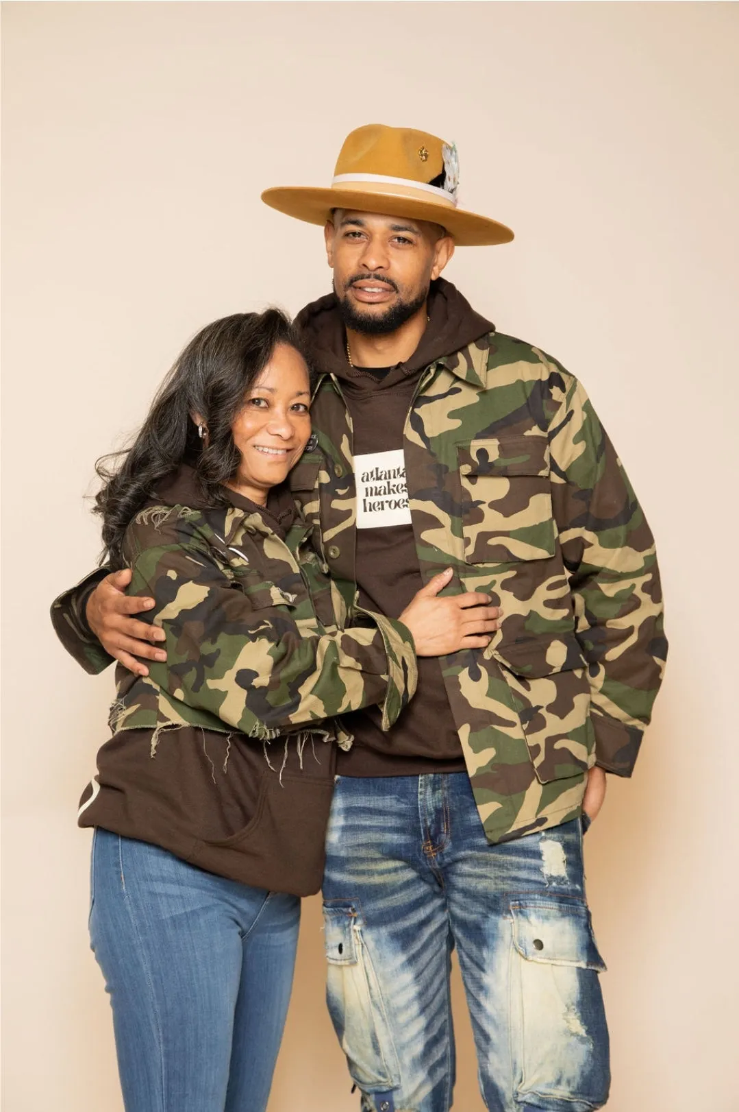 WNW Camo Cropped Jacket