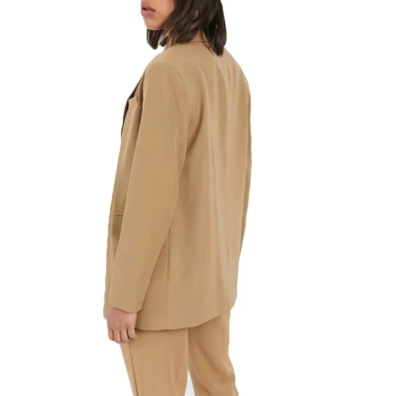 Women Blazer In Beige
